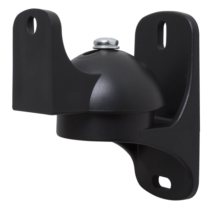 Supports pour haut-parleurs muraux Letecia, Noir