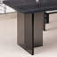 Bureau en bois massif en acrylique pour un usage domestique-987414127