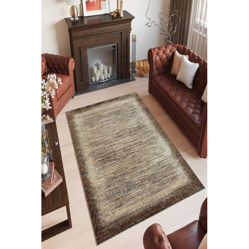 Eco-Friendly Hall Carpet, 100% Polyester, 31.5 x 59.1 inches | Antibacterial & Machine Washable, Non-Slip PVC Dot Underside | 650 g/m², 0.2 inch Pile Height | Digital Printed Design for Modern Interiors