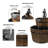 Biloxi Weather Resistant Floor Fountain