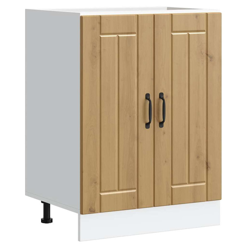 Shamisha Sink Base Cabinet, Artisan Oak