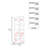 Magnolia Bookcase, Office, Macadamia / Black