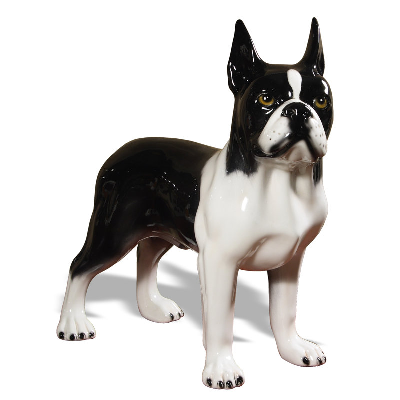 Figurine terrier dog boston