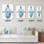 Charliemae - Horloges murales Glacier-266297372