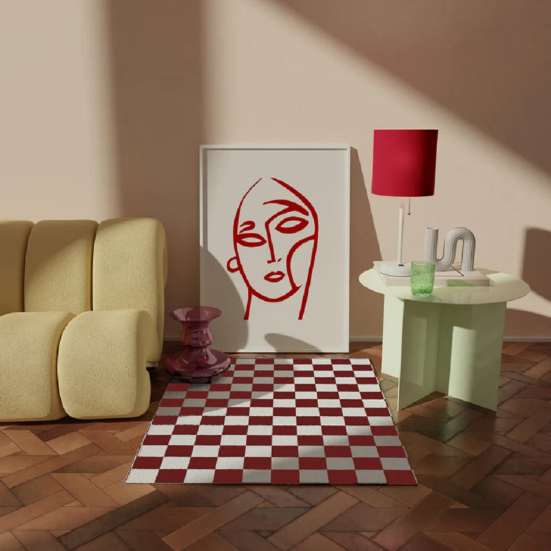 Abstract Redface Print 1, 40cm H x 30cm W