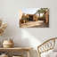 Art mural sur toile Gallery Wrap pour le salon, la chambre à coucher, le bureau ou le vestibule - Décoration murale décorative avec oasis du désert-742020789-742020792