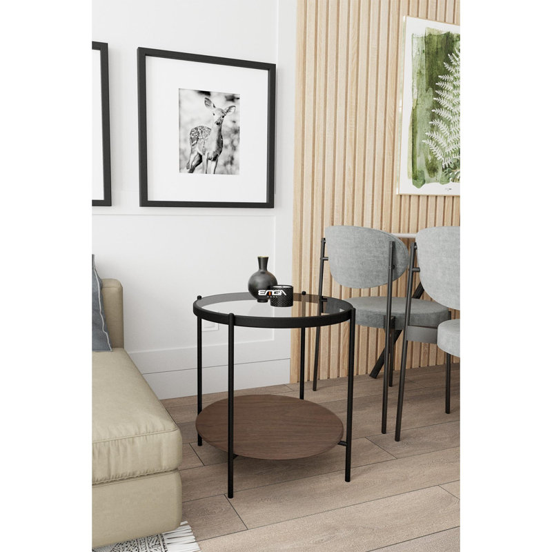 Siyan End Table, Walnut
