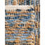 Tapis bleu marine / brun en jute / coton tissé à plat à la main Johnnesha-120895701