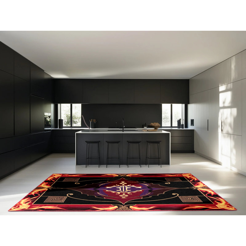 Tapis Acanthus, Carré 8 pi