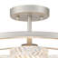 Plafonnier semi-encastré 3 lumières Maroney-1153917235