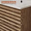  Ensemble de meuble-lavabo mural simple 30 po avec lavabo, robinet et drain inclus-2004315001