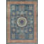 Hand-Knotted High-Quality Blue and Brown Area Rug