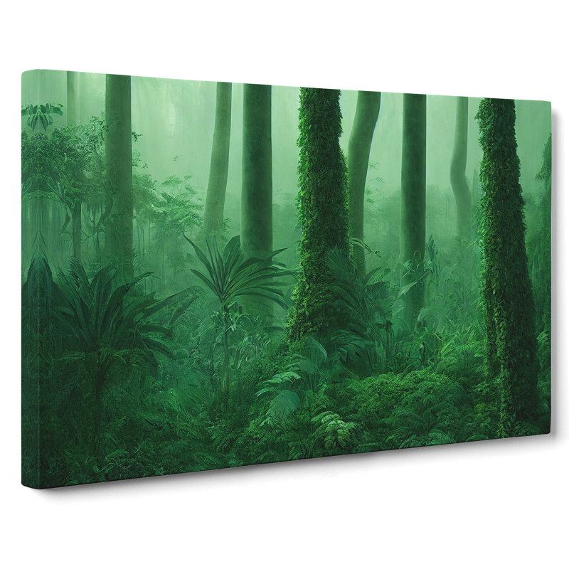 Deep In The Jungle Vol.4 - Wrapped Canvas, 40cm H x 60cm W x 3cm D