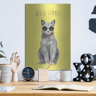«Hello Summer» par Balazs Solti, art mural en métal