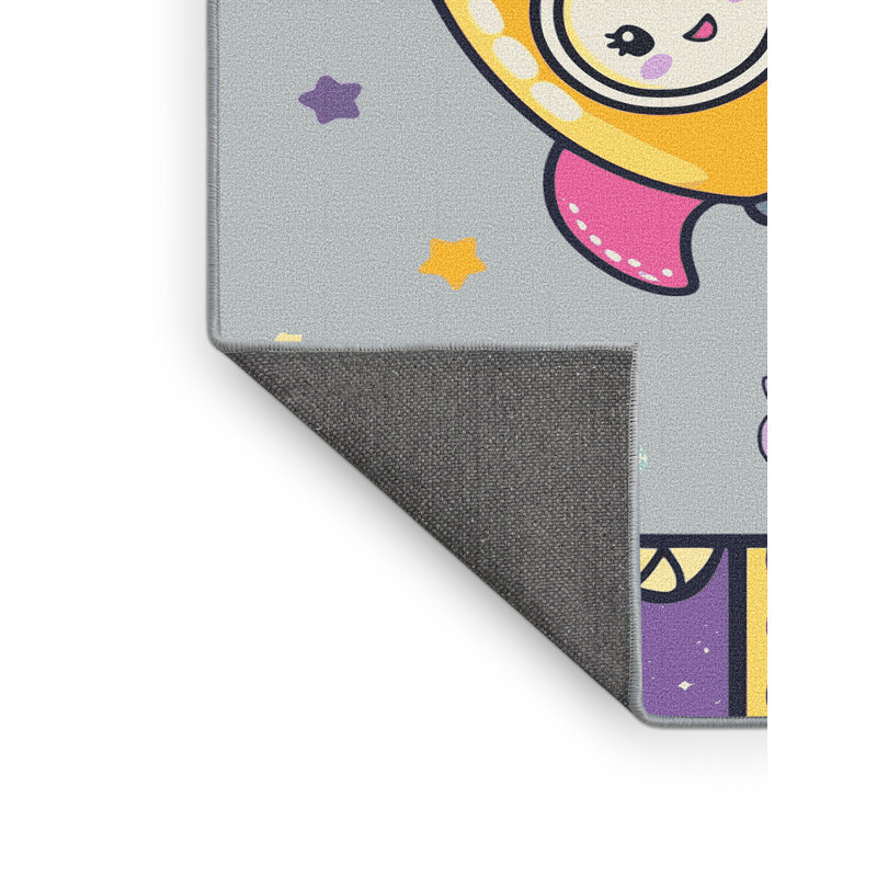 Tapis pour enfant Zoomie, Rectangulaire 8 pi x 12 pi