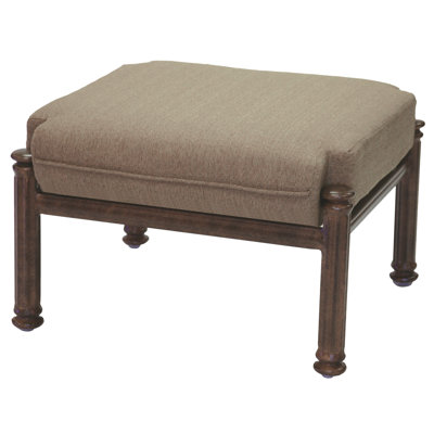 Anhar Metal Outdoor Ottoman