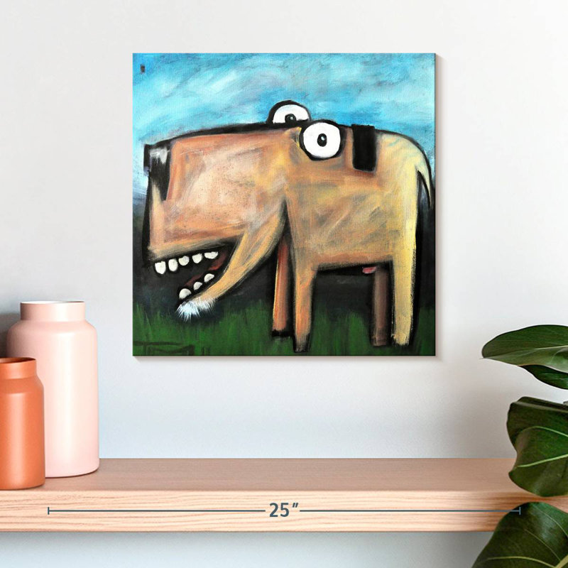 Brampt Dog Poster II, 16" H x 16" W