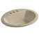 Bryant Ceramic Oval Drop-In Bathroom Sink with Overflow
