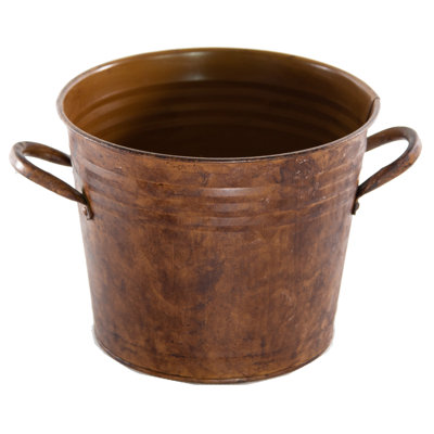 Pattonsburg Metal Pot Planter