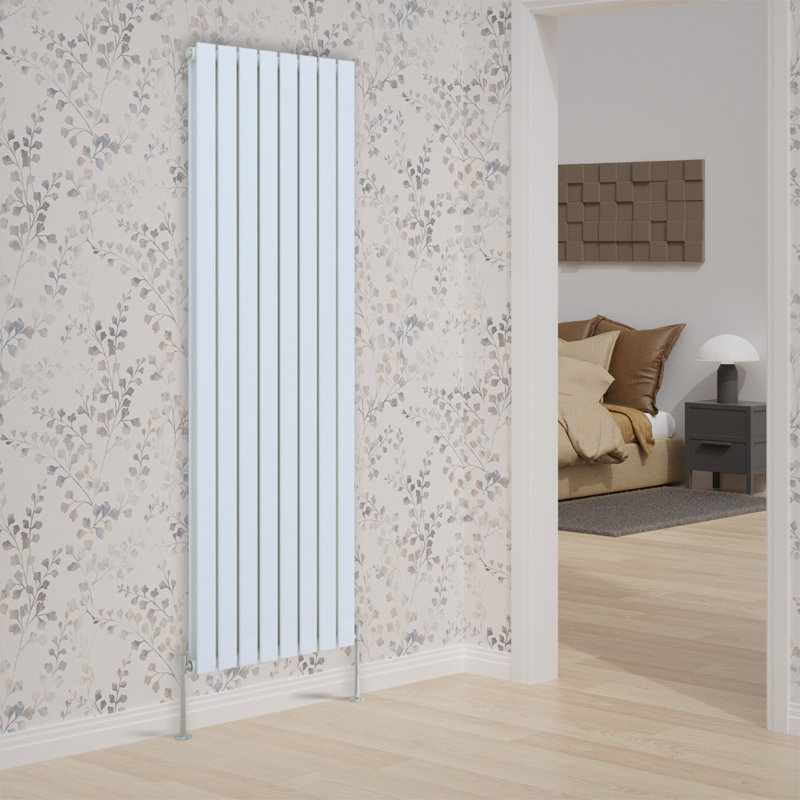 Vertical Double Flat Panel Radiators, White, 1800cm H x 544cm W x 52cm D