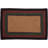  Wyatt Braided Cotton/Jute Black/Red/Brown Area Rug-1275507986