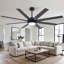 Ventilateur de plafond 72 po Modern Farmhouse