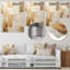 - Salon d'art mural abstrait en métal-99557390