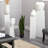 Sansevieria Silk Plant with Black Planter