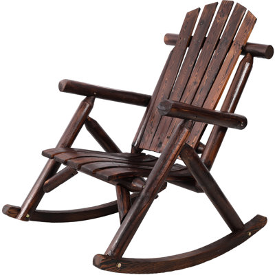 Fauteuil à bascule Fairport Brown