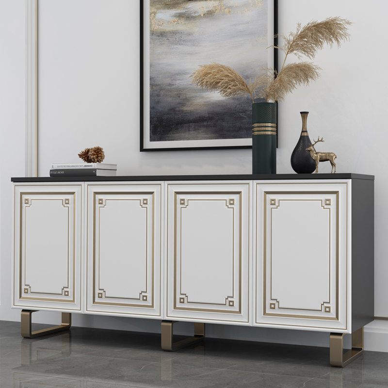 Buffet moderne à quatre portes Modern