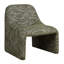 Fauteuil d'appoint vert olive Menlo
