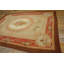 Antique Classic Floral Medallion French Aubusson Room Size Rug