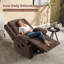 3-Position Adjustable Manual Recliner with Cup Holders-639370571