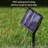 Dametria Solar String Light 200 - Bulb LED Fairy String Lights Holiday Decorations-2145537227