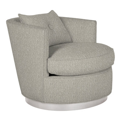 Bernadette By Michael Weiss Swivel Barrel Chair