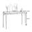 Black Walnut Solid Wood Entryway Console-106687018
