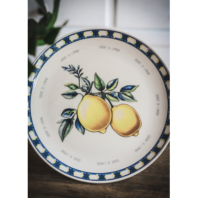 Odore Di Limone Collection Dinner Plates, Set Of 6
