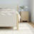 Modern Scalloped Upholstered Kids Twin Bed
