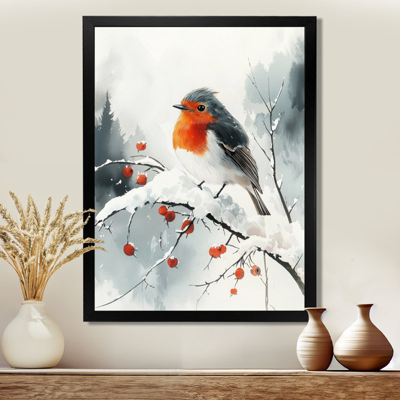 Althoff - Animals Wall Decor, H 32 po x l 24 po, Noir, Reproduction encadrée d'une seule photo