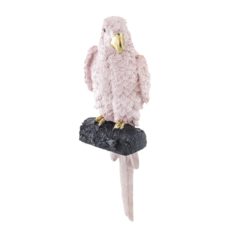Loscalzo Animals Figurines & Sculptures, Pink/Black