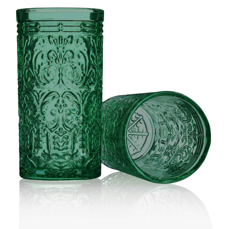 Verre à whisky 14 oz Jax, 4, Vert foncé