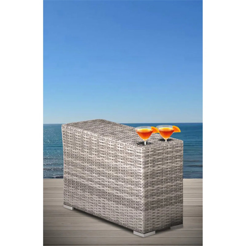 Fully Assembled Outdoor Side Table （Only Include Table)