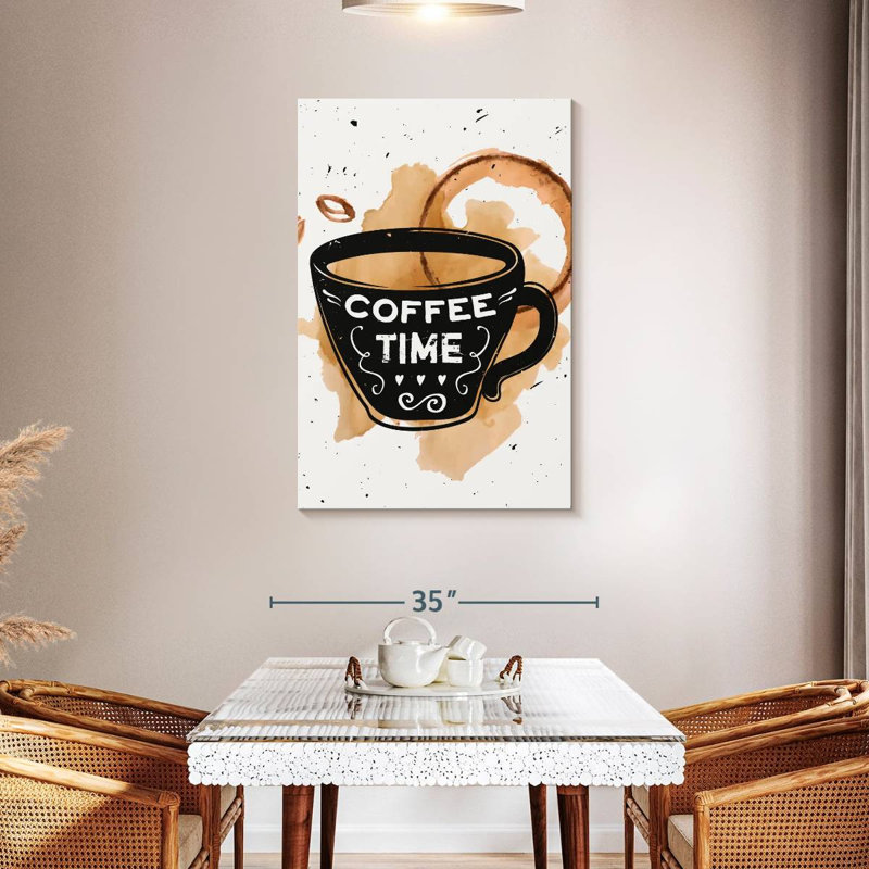 Yarlin Time For Coffee, 45" H x 30" W