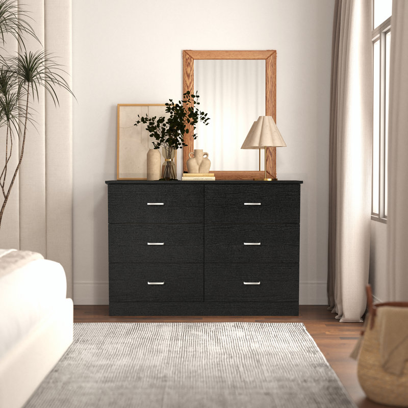 black and oak dresser Series of Black and Oak pieces. #1 Antique 3 drawer dresser in Ace black  satin oil paint. Drawers stained with minwax Provincial stain