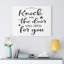 The Door Will Open - Wrapped Canvas Print-377455163