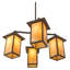 Filey 4 - Light Chandelier