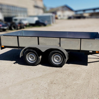 2 Pack Tandem Axle Trailer Fenders for 13–15 Inch Wheels, 66" x 9.1" x 20" Teardrop Double Axle Steel Fenders, for Utility, Cargo, and Car Hauler Trailers