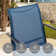 63" Patio Dining Set with Extra Large Rectangular Dining Table and 6 Stackable Armrest Chairs