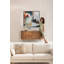 Framed picture Visione Front 100 x 100cm