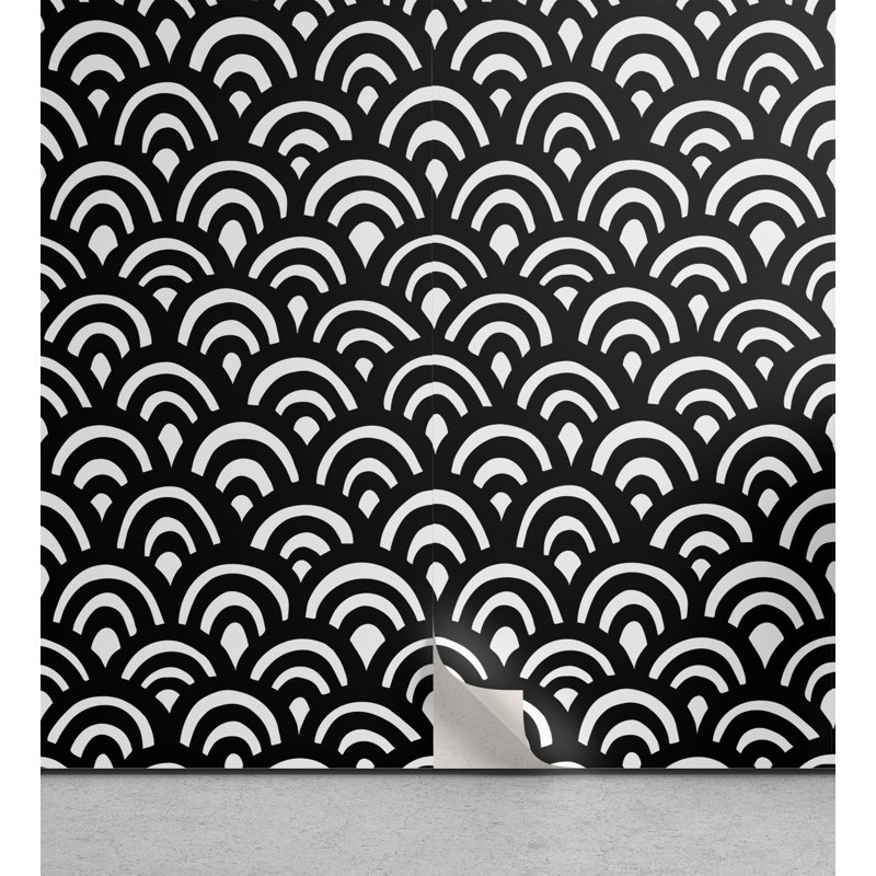 Rouleau de papier peint Queneshia, L 13 po x L 100 po